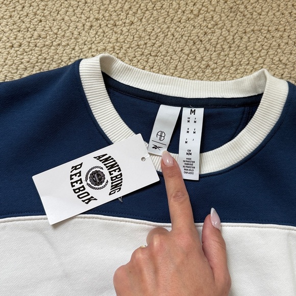 ANINE BING Oversized Crew x Reebok *LIMITED EDITION* - Picture 6 of 8